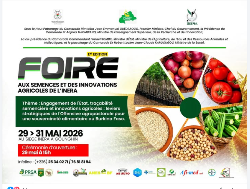 Foire aux semences de variété et des innovations agricoles